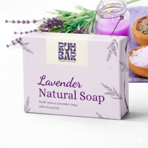 Ruh bar lavender natural soap herbal skincare bar