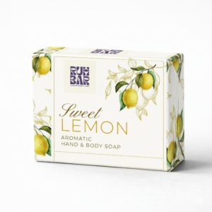 Ruh bar sweet lemon soap aromatic handmade hand and body soap
