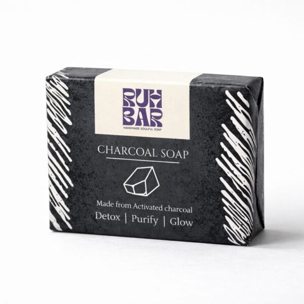 Ruh Bar Charcoal Soap handmade activated charcoal soap